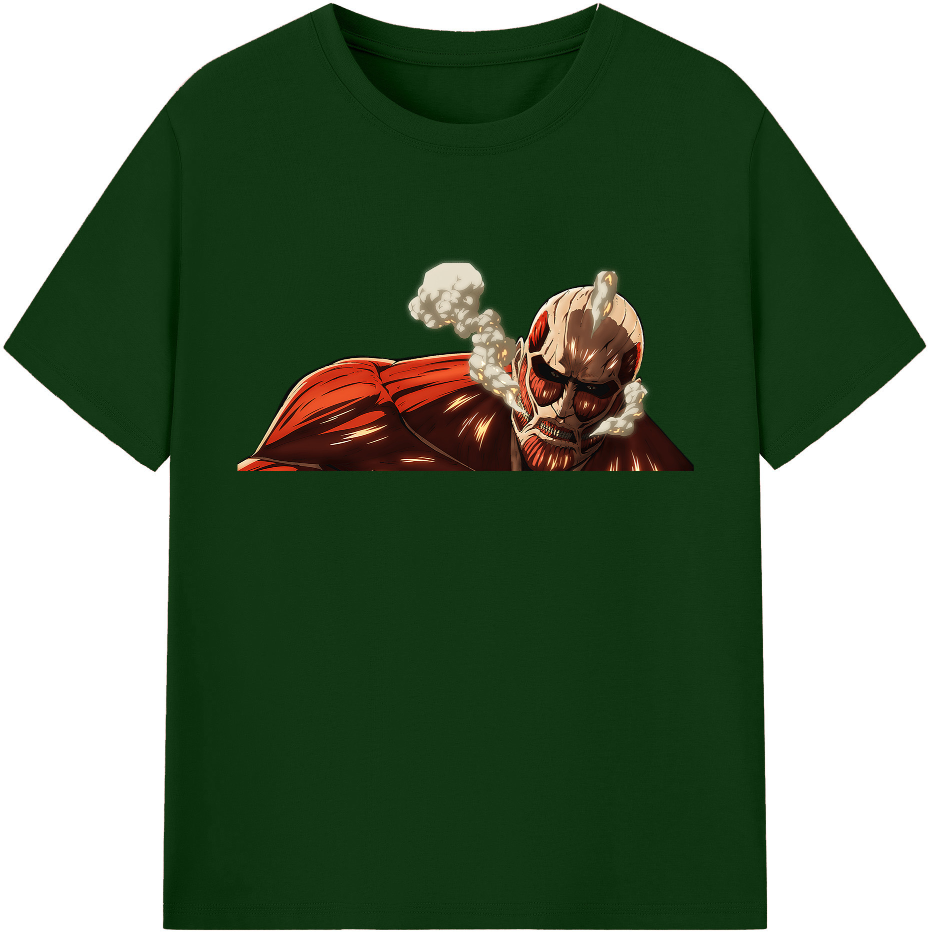 （画像用） 進撃の巨人 Attack on Titan 綿100％半袖Tシャツ（フロントプリント）